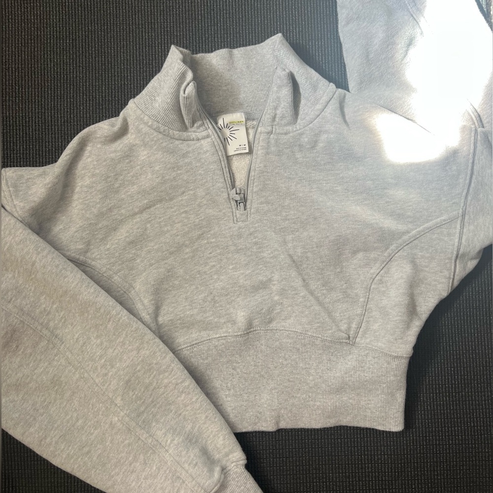 Aerie Offline crop top sweatshirt